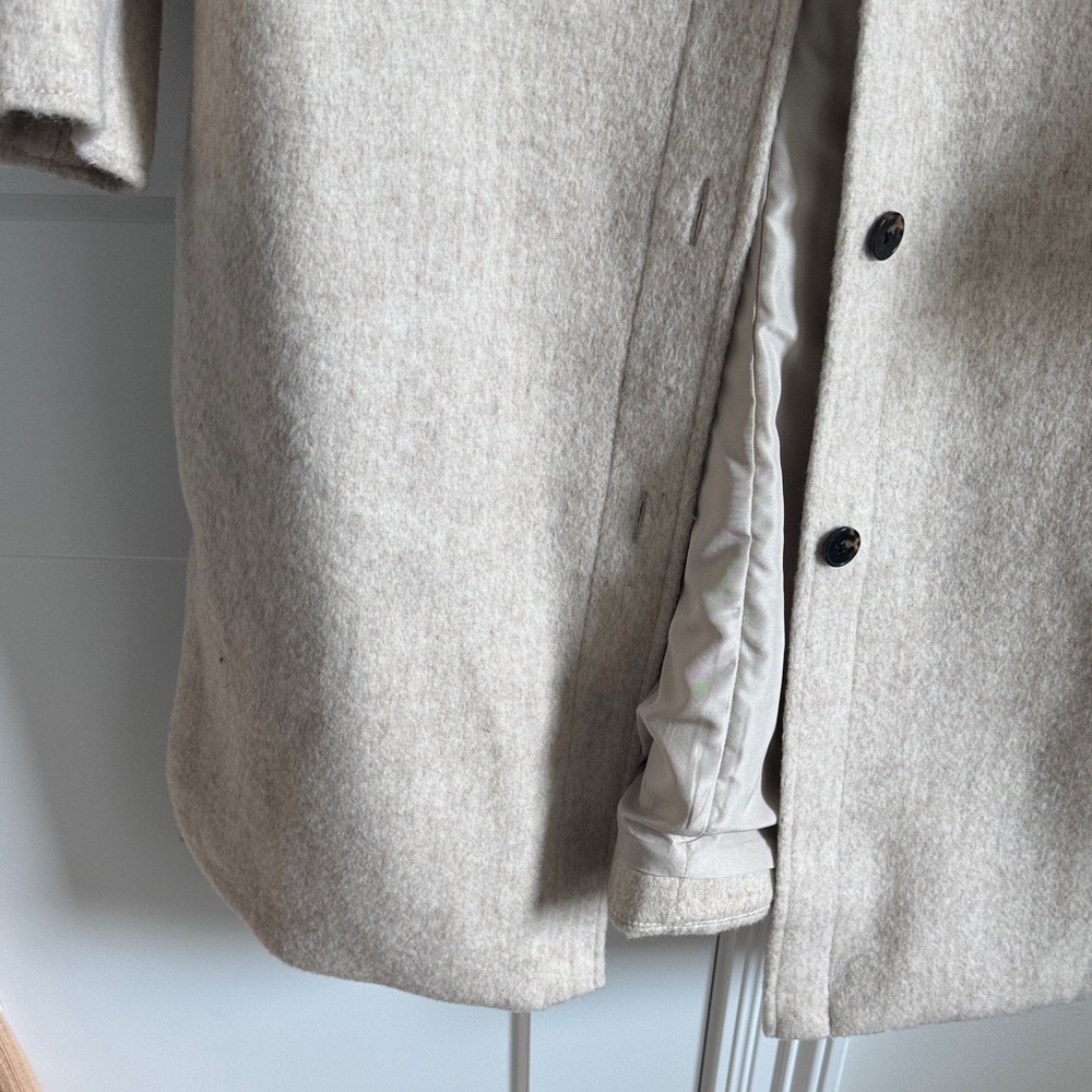 H&M Cream Wool Coat - Picture 6 of 12